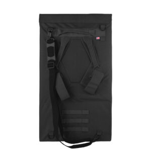 Bellfire FRS First Responder Shield Level IIIA III Black Back View