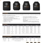 HighCom Armor Guardian 34i1 Hard Armor Plate Product Spec PDF page