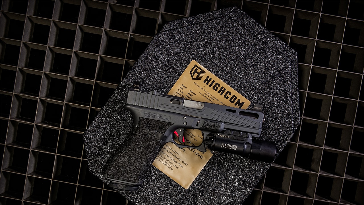 HighCom's Ar1000 is the best steel rifle armor plate