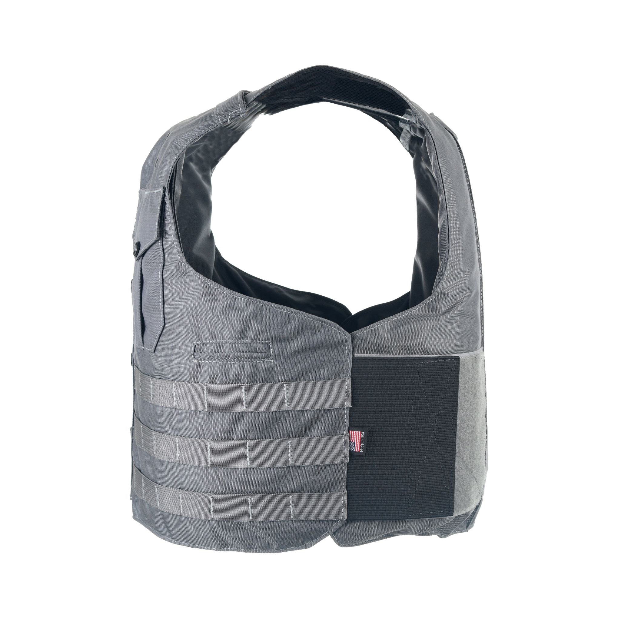 HighCom Armor Trooper UDC Utility Dress Shirt Wolf Grey Side View