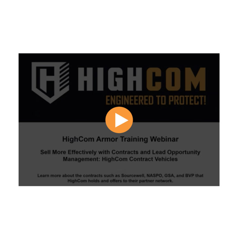 HighCom Armor Training Webinar Screenshot
