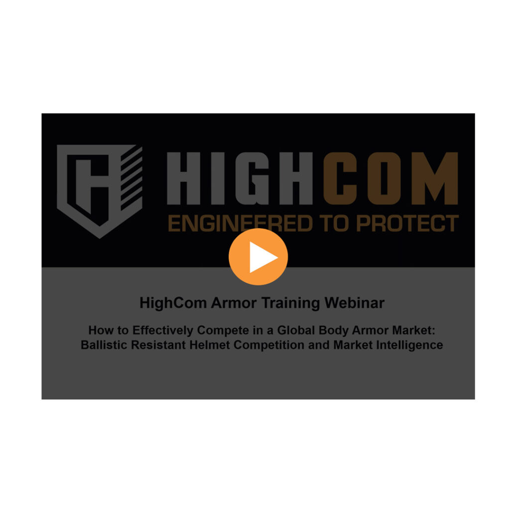 HighCom Armor Training Webinar Screenshot