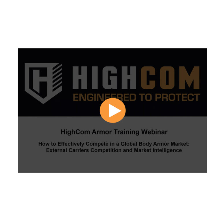 HighCom Armor Training Webinar graphic