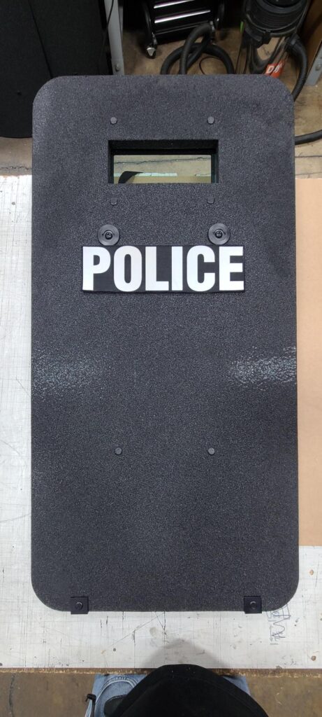 HighCom Armor Bellfire Ballistic Shield Front View no Viewport