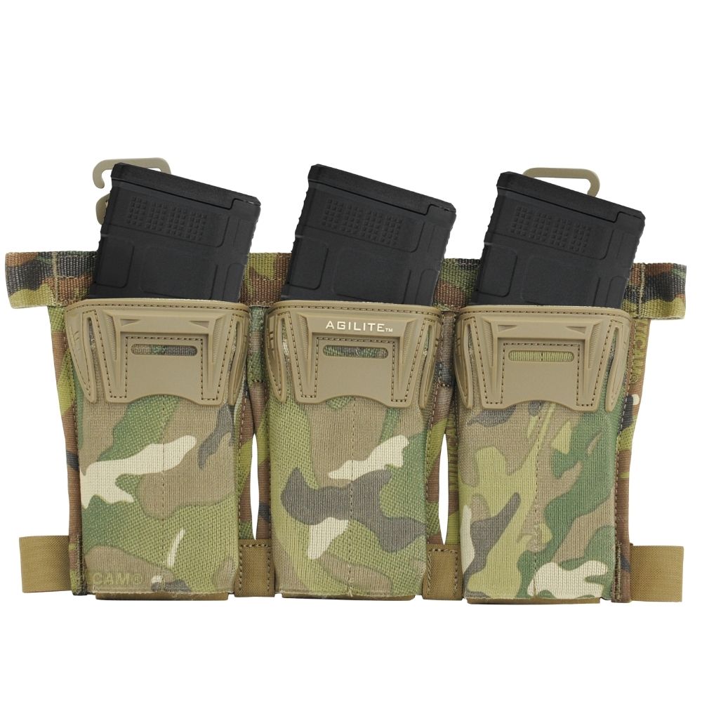 Agilite PINCER PLACARD™ TRIPLE MAG POUCH - Multicam